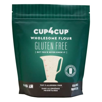 Cup4Cup Wholesome Flour, 2 Pounds - Your Best Gluten-Free Baking Choice!