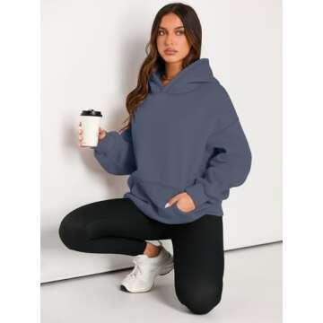 EFAN Women's Oversized Sweatshirts for Cozy Fall Style