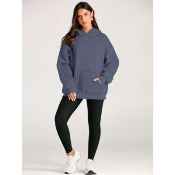 EFAN Women's Oversized Sweatshirts for Cozy Fall Style