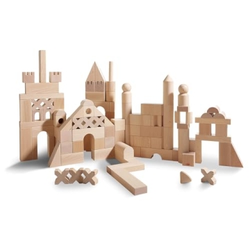 HABA Extra Large 102 Piece Wooden Building Block Set