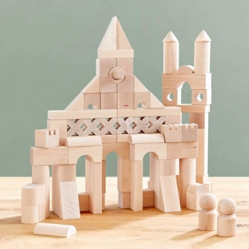 HABA Extra Large 102 Piece Wooden Building Block Set