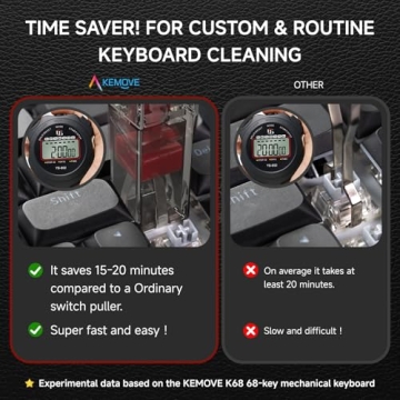 KEMOVE P10-V1 Switch & Keycap Puller - Ergonomic Design