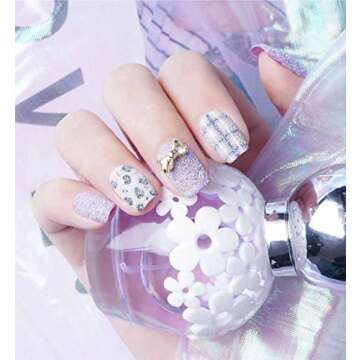 Rainbow Ultra Fine Glitter 15 Colors for Arts and Crafts