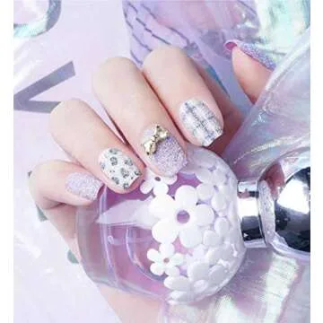 Rainbow Ultra Fine Glitter 15 Colors for Arts and Crafts