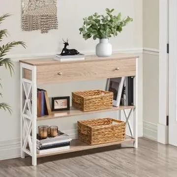 ZeeingHom 3 Pack Natural Water Hyacinth storage basket with Handle, Rectangular Wicker Basket for Organizing, Decorative Wicker Storage Basket for Living Room, 3 Mixed Sizes