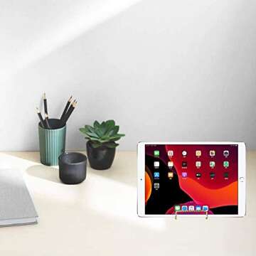 HOHIYA Gold Plate Stands - Perfect for Displaying Plates