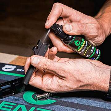 Clenzoil Field & Range Fine Mist Sprayer - CLP Gun Lubricant - Premium Firearm Maintenance - Rust Preventative - 2 oz Fine Mist Sprayer