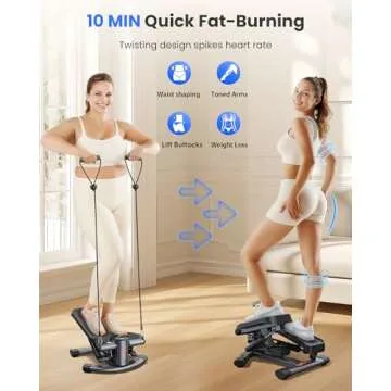 Compact SRIFY Twist Stepper for Full Body Workouts