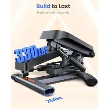 Compact SRIFY Twist Stepper for Full Body Workouts