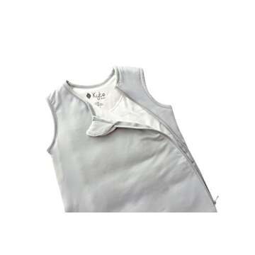 KYTE BABY Unisex Soft Bamboo Rayon Sleeping Bag for Babies and Toddlers, 2.5 Tog (6-18 Months, Clay)