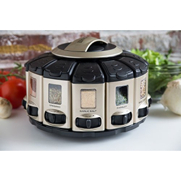 Buy KitchenArt 57010 Spice Auto-Measure Carousel for Easy Cooking