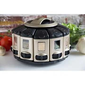 Buy KitchenArt 57010 Spice Auto-Measure Carousel for Easy Cooking