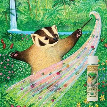 Badger Lip Balm Stick,0.15 oz