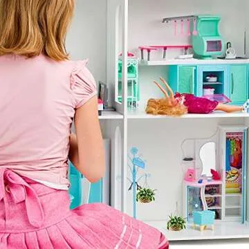 Skylety 2 Pieces 1:12 Miniature Dollhouse Plants Miniature Bonsai Plant Dollhouse Christmas Tree Mini Potted Houseplant Hanging Bonsai Pot Model for Toddlers Girls and Boys Toys DIY