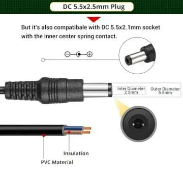 Facmogu 5V 4A AC to DC Power Adapter for Versatile Use