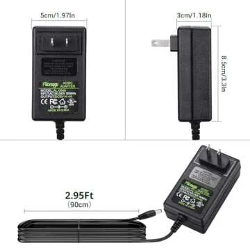 Facmogu 5V 4A AC to DC Power Adapter for Versatile Use