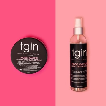 tgin Rose Water Curl Refresher - Hydrates and Revives Curls