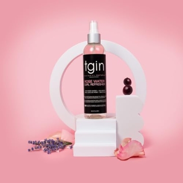 tgin Rose Water Curl Refresher - Hydrates and Revives Curls