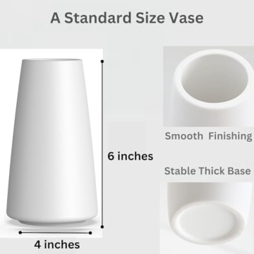 Premium Quality Ceramic Vase for Home and Office Decor