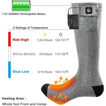 Heated Socks for Warmth and Comfort