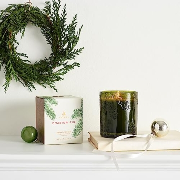 Thymes Frasier Fir Candle - Pine Needle Design Candle