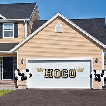 Big Dot of Happiness HOCO Dance - Large Homecoming Decorations - HOCO - Outdoor Letter Banner