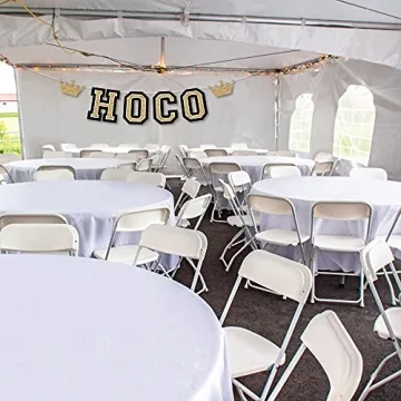 Big Dot of Happiness HOCO Dance - Large Homecoming Decorations - HOCO - Outdoor Letter Banner