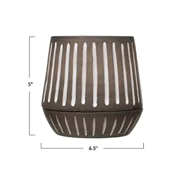 Creative Co-Op Terra Cotta Plant Pot Set - Stylish Dècor