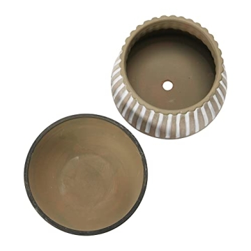 Creative Co-Op Terra Cotta Plant Pot Set - Stylish Dècor