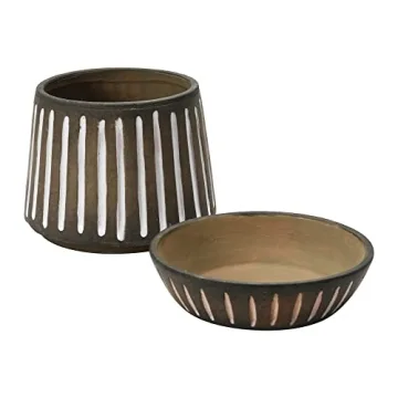 Creative Co-Op Terra Cotta Plant Pot Set - Stylish Dècor