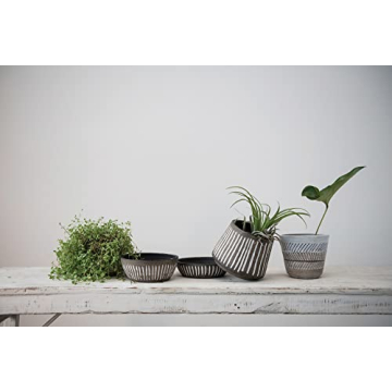 Creative Co-Op Terra Cotta Plant Pot Set - Stylish Dècor