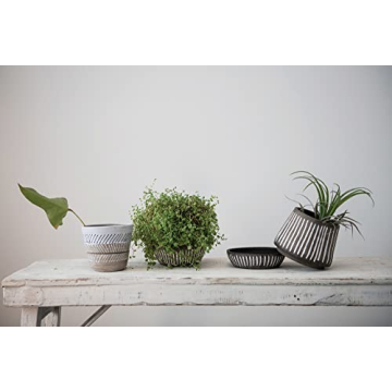 Creative Co-Op Terra Cotta Plant Pot Set - Stylish Dècor