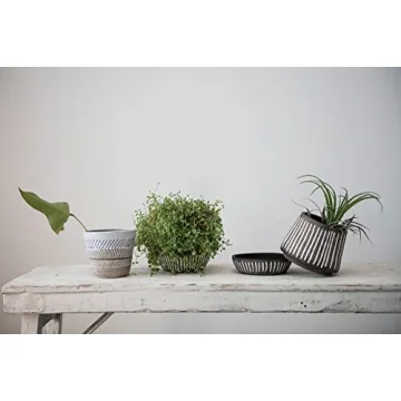 Creative Co-Op Terra Cotta Plant Pot Set - Stylish Dècor