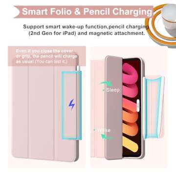 Premium ZENLU iPad Mini 6 Case - Stylish & Protective