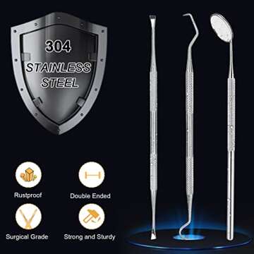 Professional Dental Tools Set - Effective Teeth Cleaning Kit