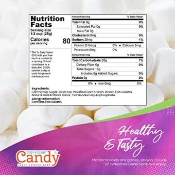 Kosher Mini White Marshmallows, Nut Free, Pack of 3