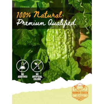 Farmer Queen Natural Dried Bitter Melon Tea - 4oz Herbal Delicacy