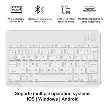 SENGBIRCH for iPad Pro 11 Inch Case Keyboard 2024, Smart iPad 11 Pro M4 Keyboard Case, Bluetooth Keyboard for Pro 11’’ Tablet Case with Pencil Holder, Auto Wake/Sleep Leather Folio, Pink