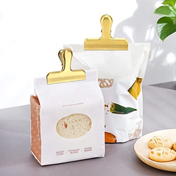 Durable Stainless Steel Bag Clips - Pack of 8