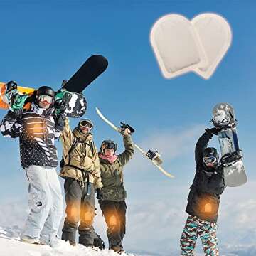 WORLD-BIO Toe Warmers with Adhesive 10 Pairs and Disposable Hand Warmers 10 Packs - Long Lasting Safe Natural Odorless Air Activated Warmers Up to 8 Hours of Heat - Heat Packets for Hands and Feet