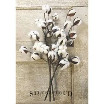 Silvercloud Trading Co. Cotton Stems for Home Decor