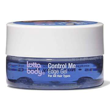 Lotta Body Coconut Shea Oils Control Me Edge Gel, 2.25 Ounce