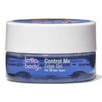 Lotta Body Coconut Shea Edge Control Gel for Sleek Edges