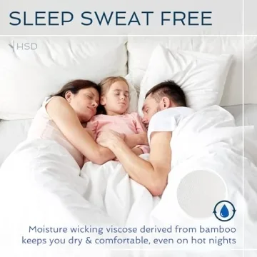 Queen Bamboo Sheets Cooling Breathable Luxury Bedding