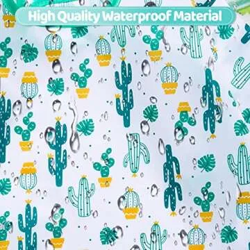 Tarpop 10 Pack Long Sleeve Bibs Waterproof Soft Sleeved Bibs