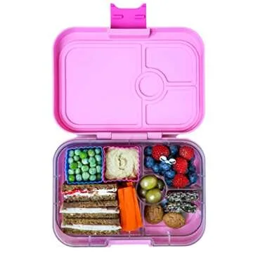 Yumbox Panino Leakproof Bento Lunch Box Container for Kids & Adults (Power Pink)