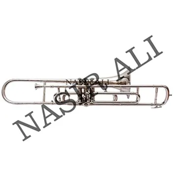 NASIR ALITROMBONE Valve Trombone Nickel Plated Affordable Classy Brass