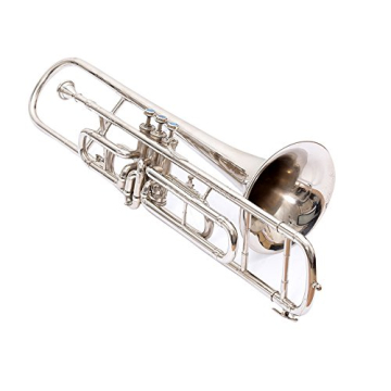 NASIR ALITROMBONE Valve Trombone Nickel Plated Affordable Classy Brass