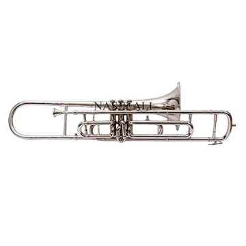 NASIR ALITROMBONE Valve Trombone Nickel Plated Affordable Classy Brass