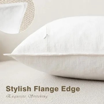 Stylish Foindtower Linen Throw Pillow Covers for Home Decor